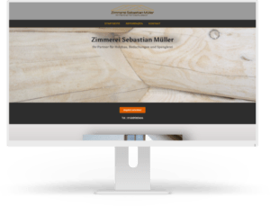 Mockup Zimmerei